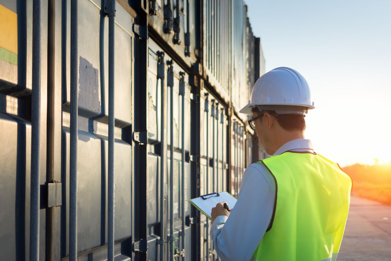 Steel container maintenance